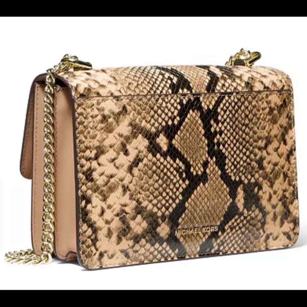 NWT Michael Kors Women’s Jade Gusset Shoulder bag